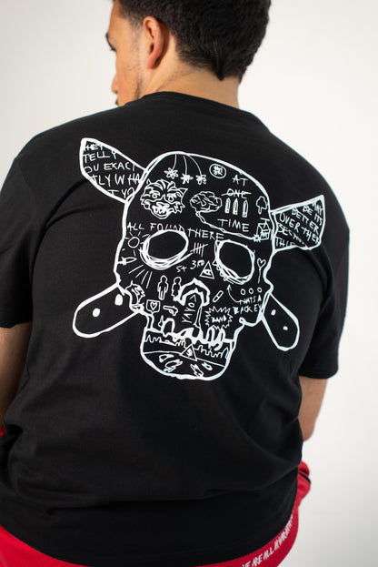 At War Skull T-Shirt