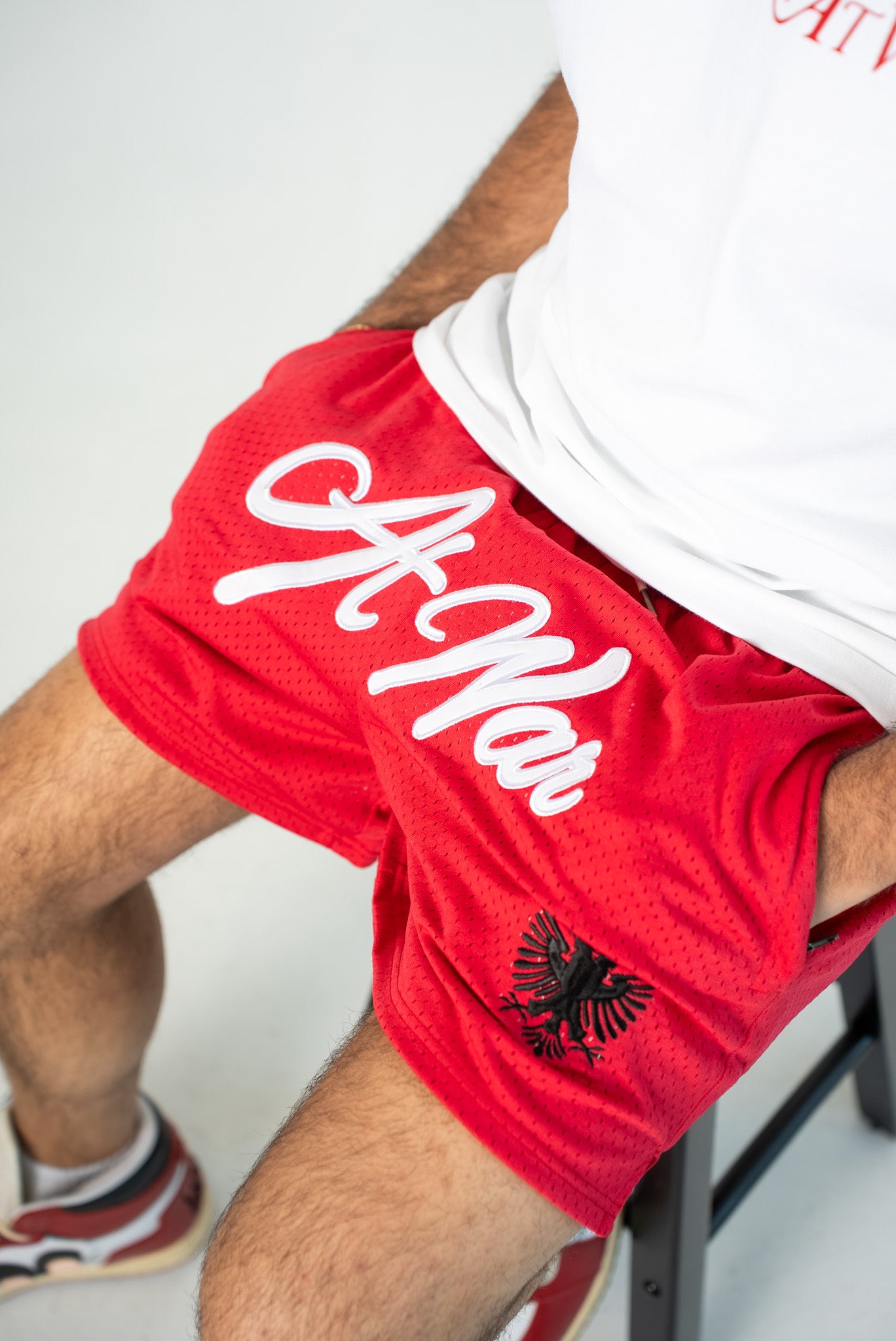 Albanian Eagle Mesh Shorts