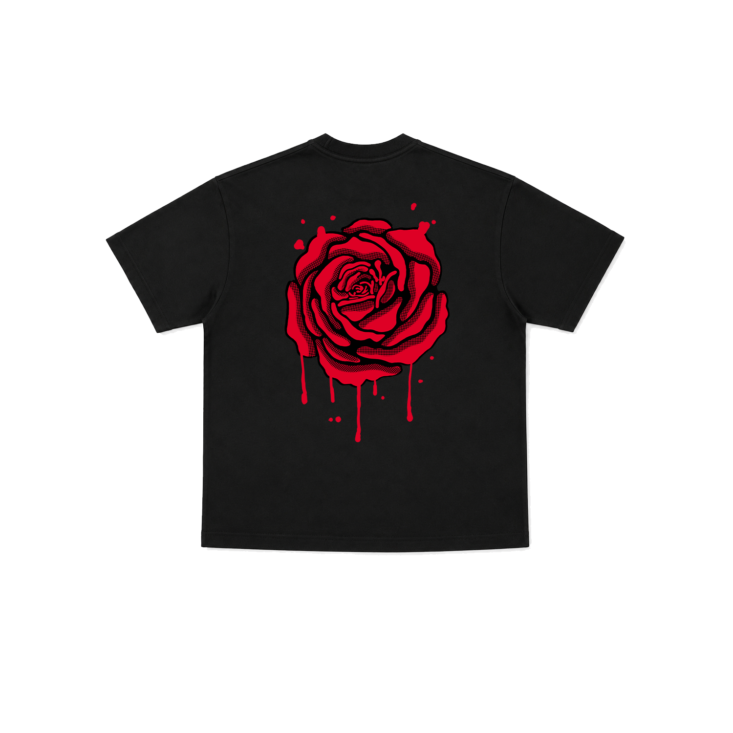 The Rose T-Shirt (BLACK)