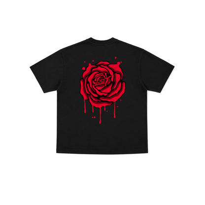 The Rose T-Shirt (BLACK)