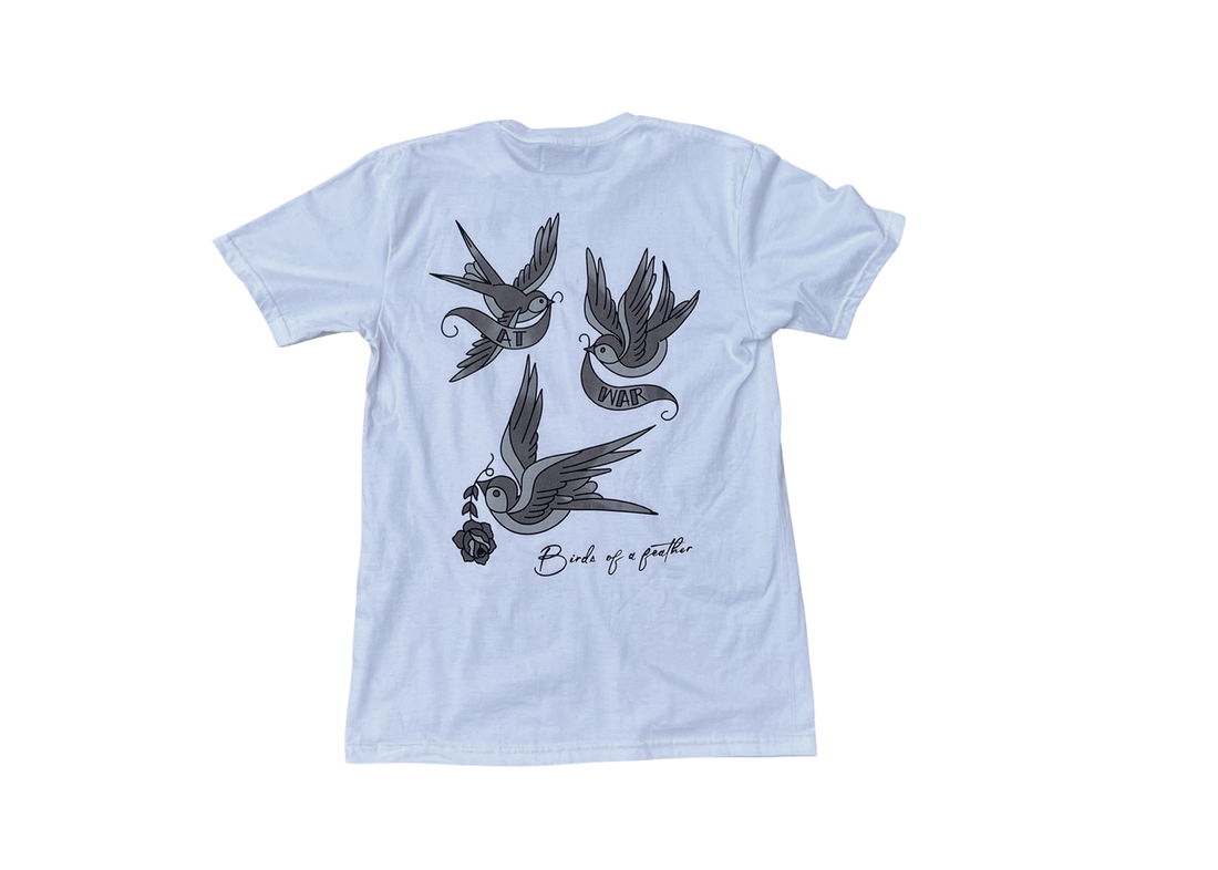 Birds of a Feather T-Shirt (WHITE)