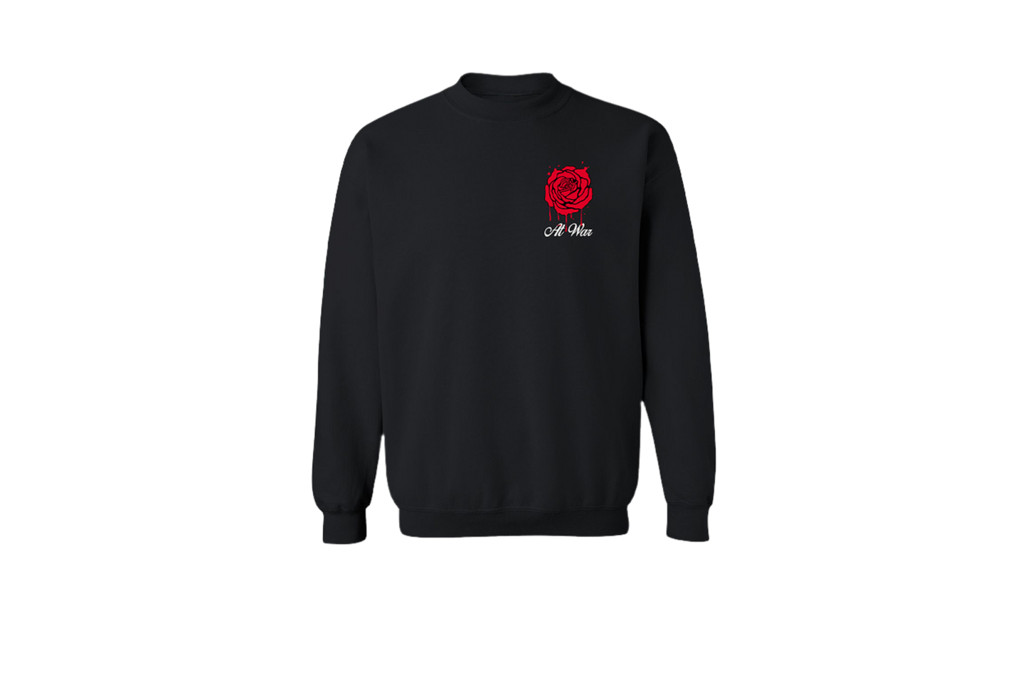 The Rose Crewneck (BLACK)