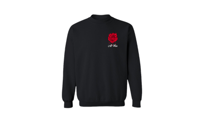 The Rose Crewneck (BLACK)