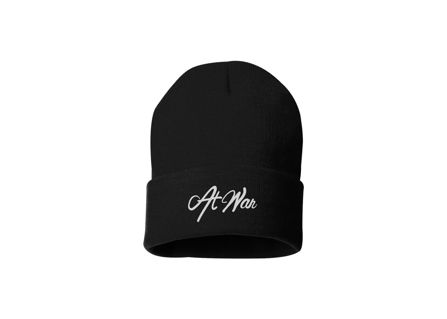 The Everyday Script Beanie (BLACK)