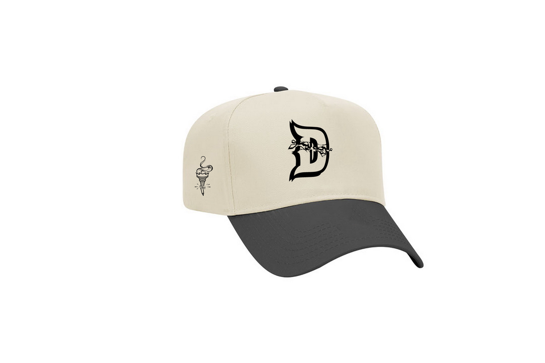 Dream Mid Profile Hat (BLACK/KHAKI)