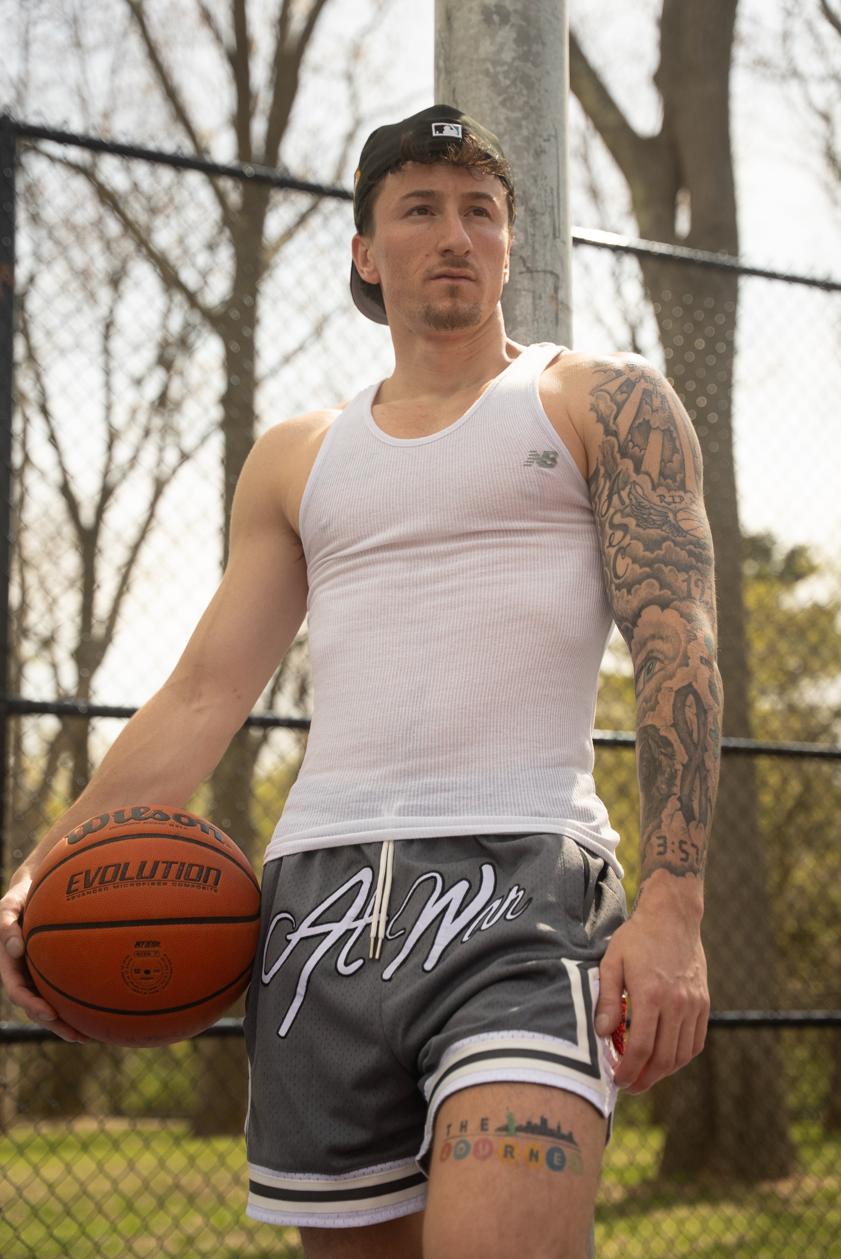 Script Basketball Short (SMOKE)