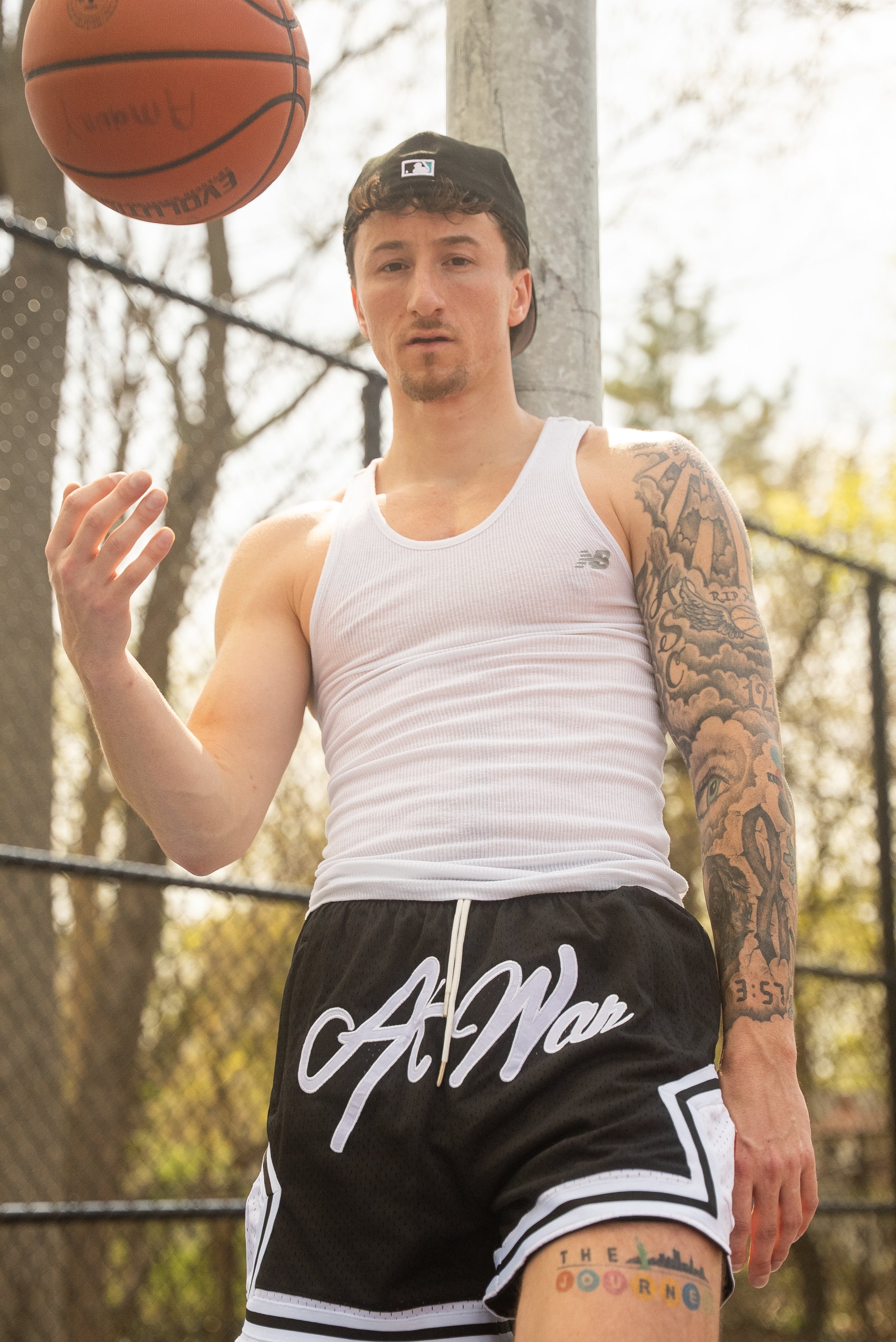 Script Basketball Short (BLACK)