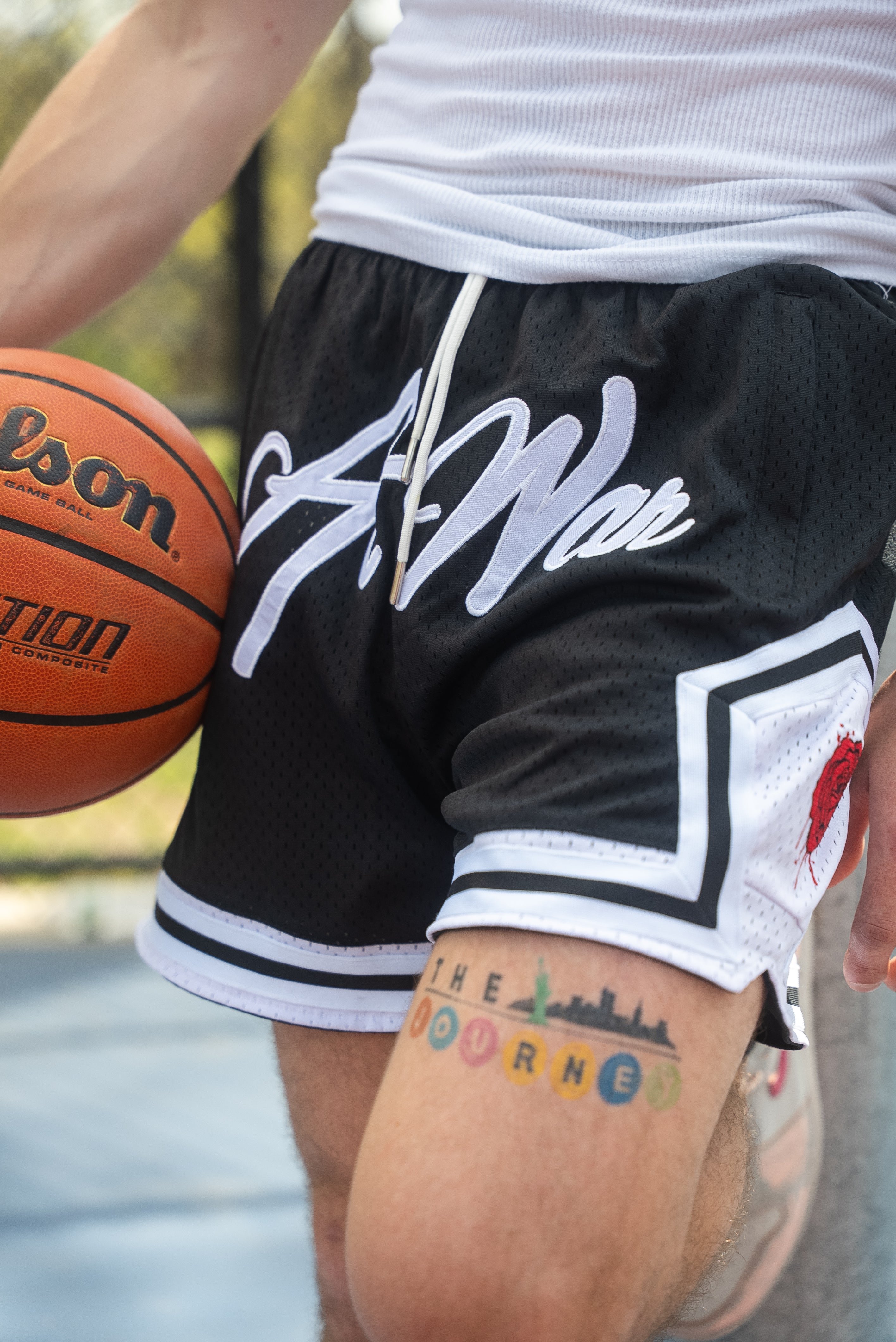 Script Basketball Short (BLACK)