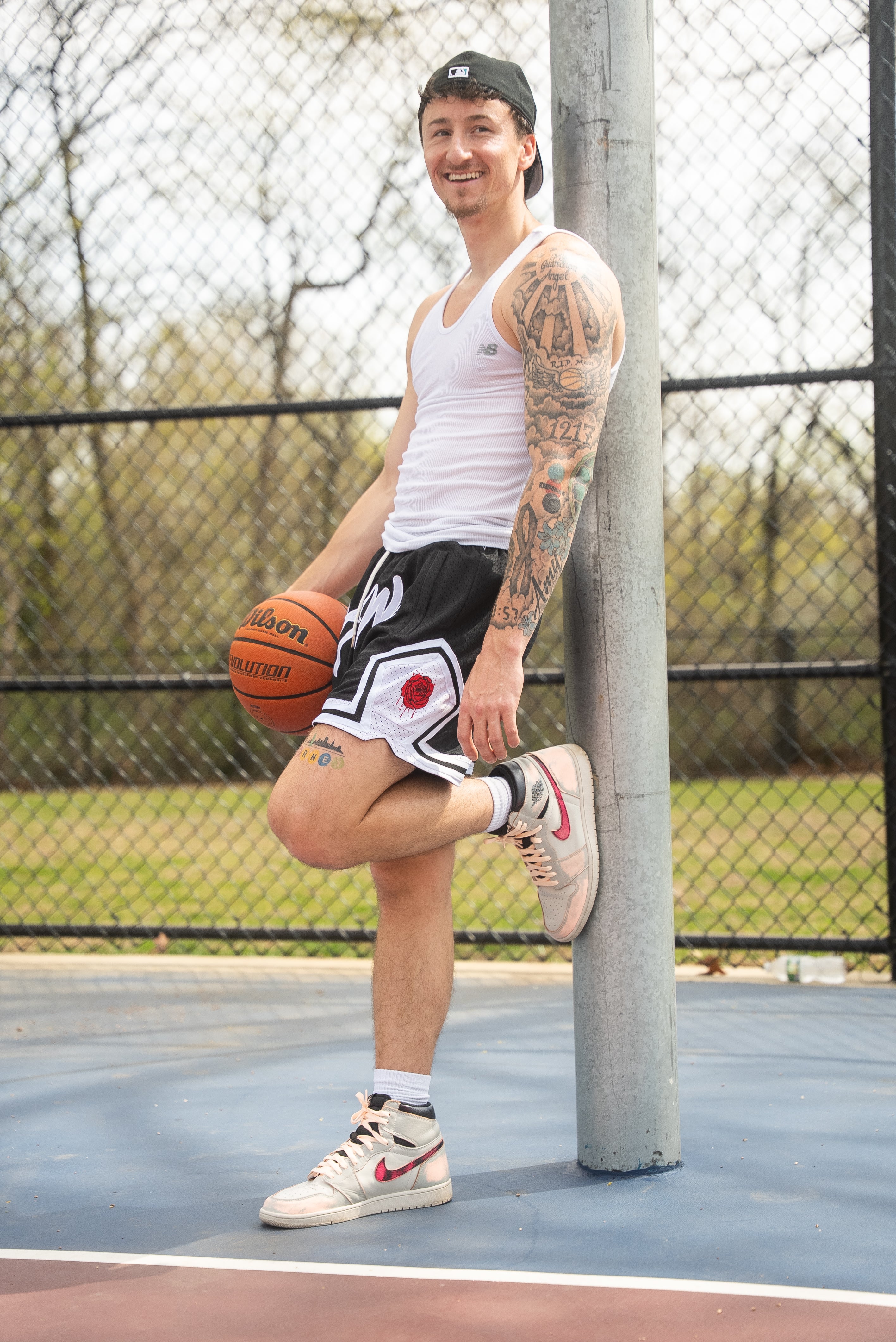 Script Basketball Short (BLACK)