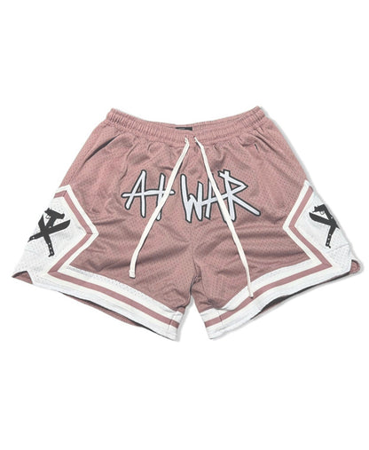 Mesh Basketball Shorts (DUSTY ROSE)