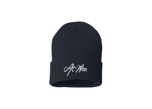 The Everyday Script Beanie (NAVY)