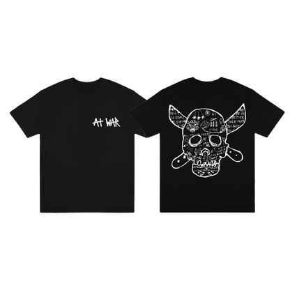 At War Skull T-Shirt