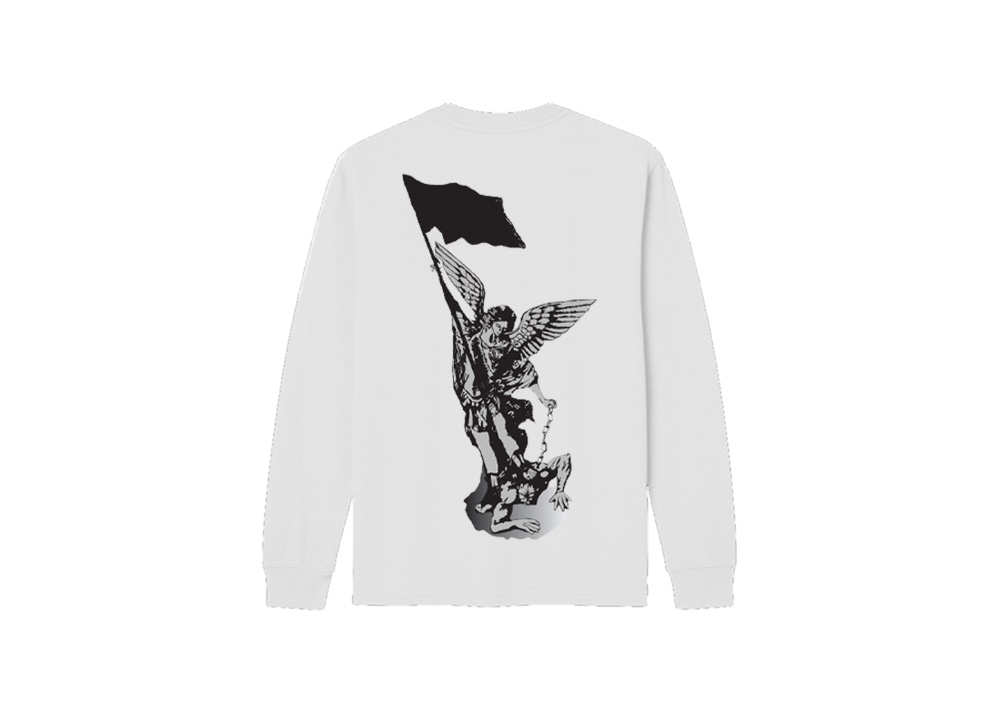 The St Michael T-Shirt L/S (WHITE)