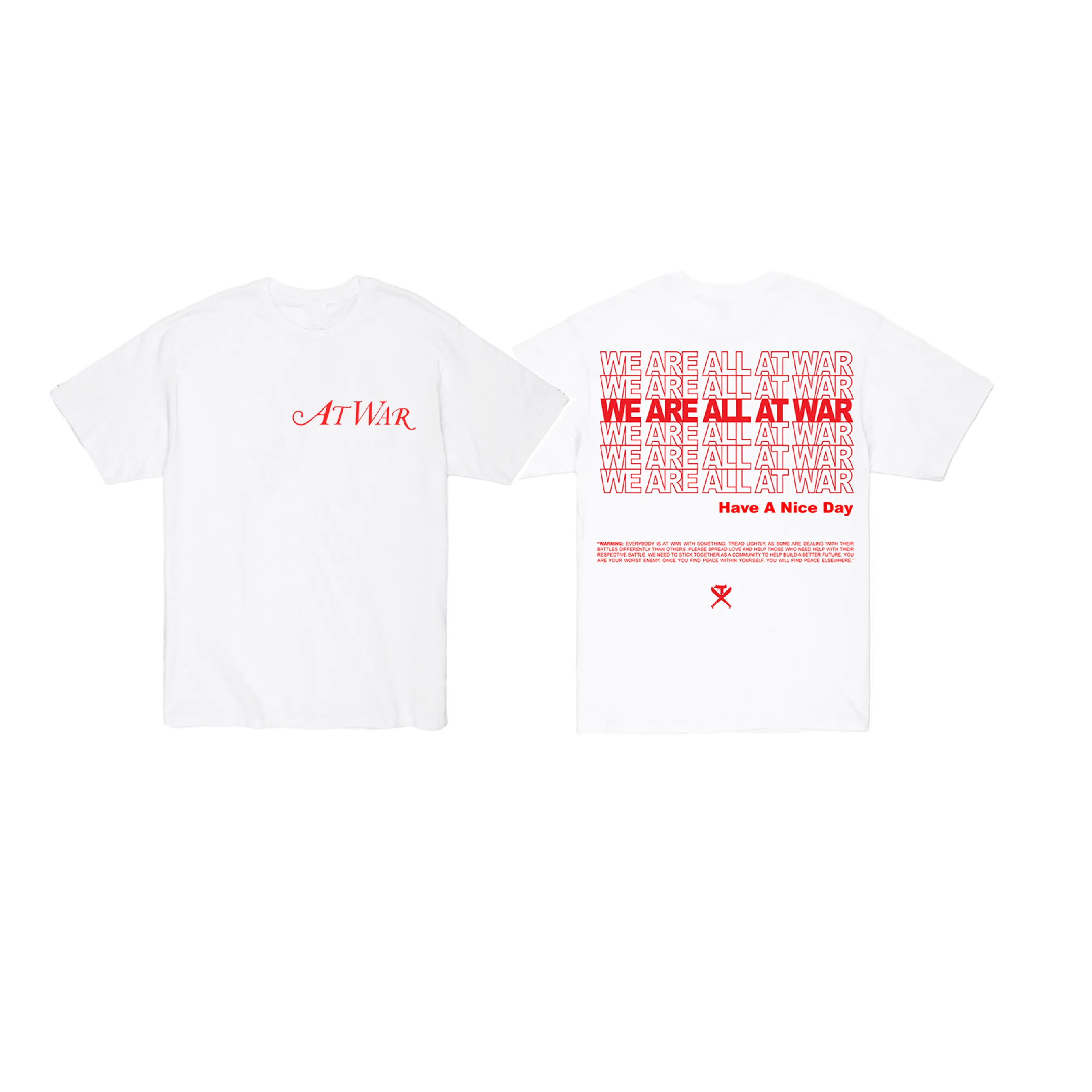 At War Thank You T-Shirt