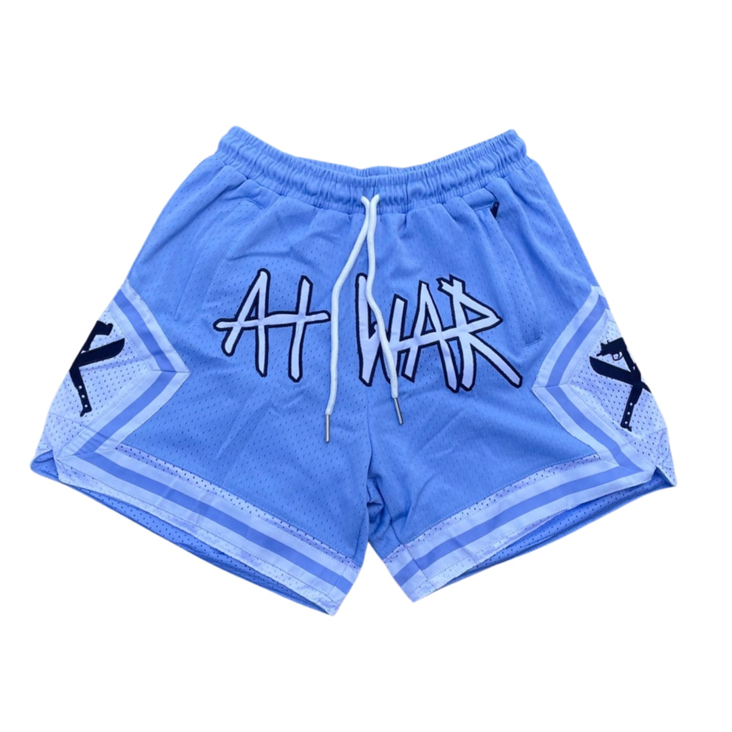 Mesh Basketball Shorts (PERIWINKLE)