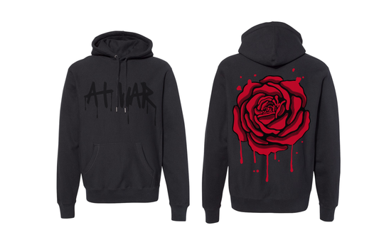 Rose Hoodie 2.0 (BLACK)