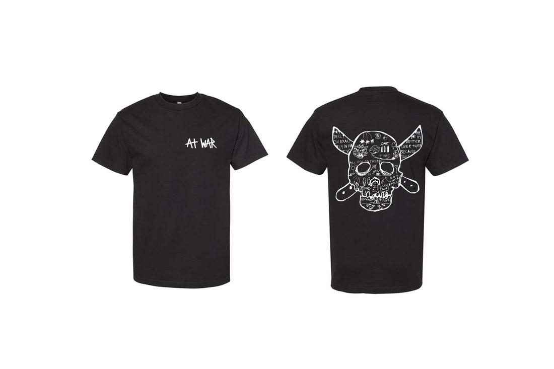 Skull S/S T-Shirt (BLACK)