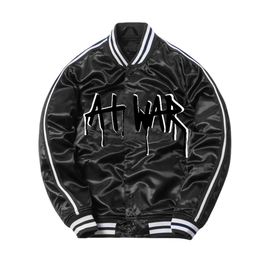 Broken Dreams Satin Jacket (BLACK)