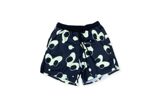 Floating Heart Shorts (NAVY)