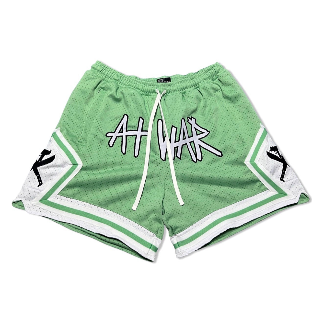 Mesh Basketball Shorts (PISTACHIO)