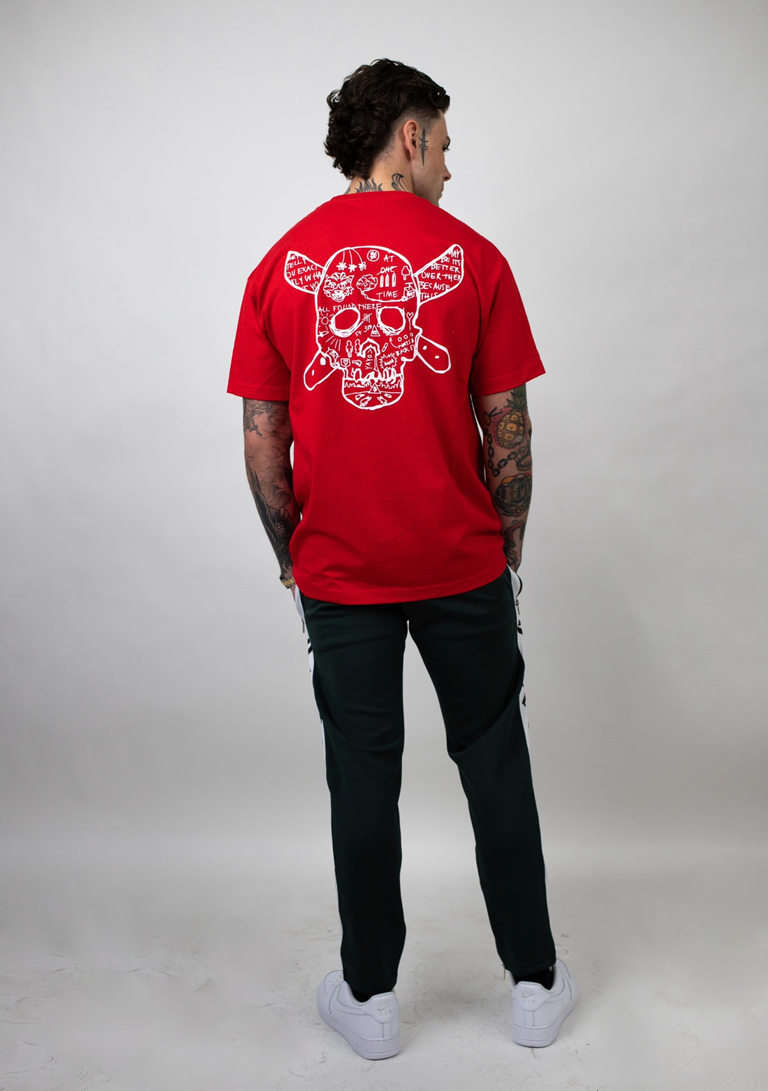 Skull S/S T-Shirt (RED)
