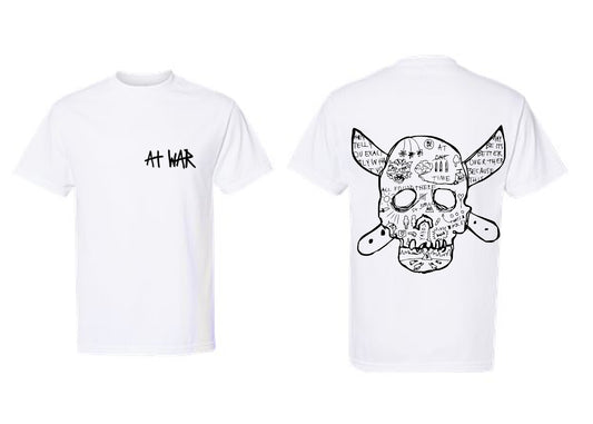 Skull S/S T-Shirt (WHITE)